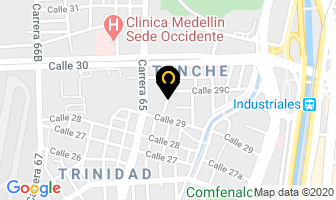 Mapa de Vfe Iluminación en Medellín