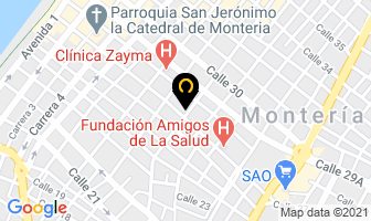 Mapa de Viajeros Online en Montería