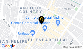Mapa de Viajes Argos Ltda. en Bogotá D.C