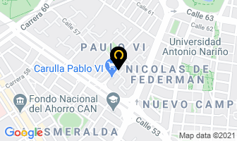 Mapa de Viajes Chapinero en Bogotá D.C
