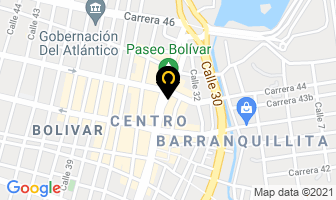 Mapa de Viajes Comerciales en Barranquilla