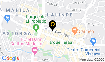 Mapa de Viajes coopava en Medellín