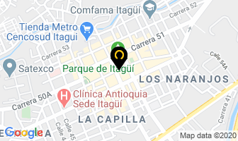 Mapa de Viajes Estrellas Del Sol en Itaguí