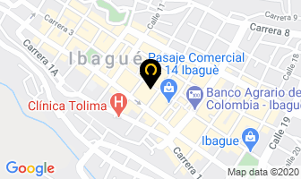 Mapa de Viajes Facultur en Ibagué