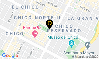 Mapa de Viajes Hermes Ltda. en Bogotá D.C