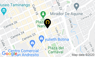 Mapa de Viajes La Guaneña en Pasto