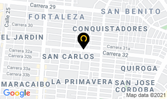 Mapa de Viajes Mundo Tur en Cali
