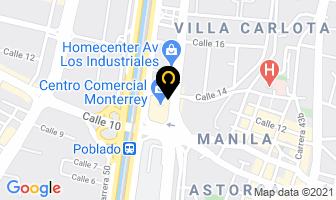 Mapa de Viajes Viassa Ltda. en Medellín