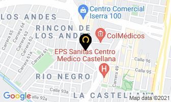 Mapa de Vialutec S.a.s en Bogotá D.C