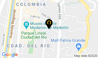 Mapa de Vias S.a. en Medellín