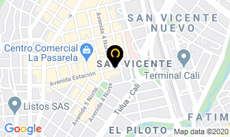 Mapa de Victoria Cargo Transportes S.a.s en Cali