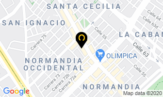 Mapa de Vida Sol Y Luna en Bogotá D.C