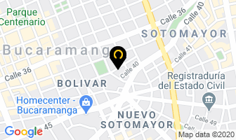 Mapa de Vidal Galería en Bucaramanga