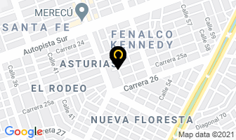 Mapa de Vidales Montajes Electromecánicos en Cali