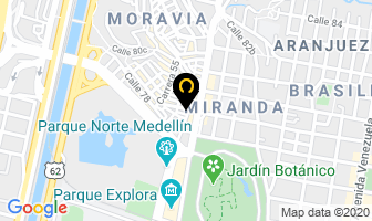 Mapa de Video Juegos en Medellín