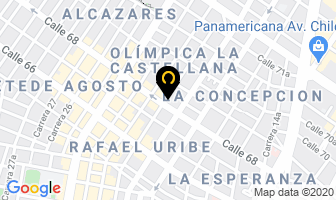 Mapa de Video Monitoreo 24 Ltda. en Bogotá D.C