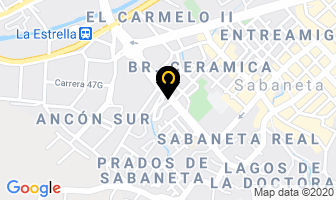 Mapa de Video X-press Musical en Medellín