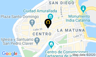 Mapa de Videocom Ltda. en Cartagena