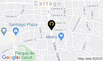 Mapa de Vidriautos en Cartago