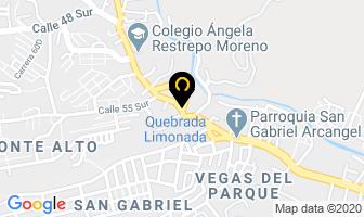 Mapa de Vidriera Y Marqueteria Chary en Itaguí