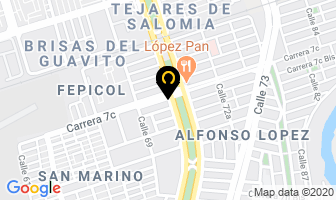 Mapa de Vidriera Y Marquetería J.j. en Cali