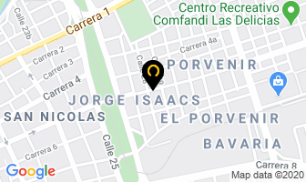 Mapa de Vidriera Y Marquetería Marco's en Cali