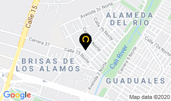 Mapa de Vidrieria Espigar en Cali