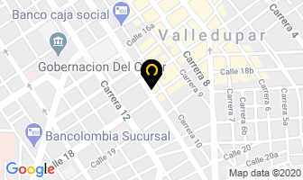 Mapa de Vidrieria Imagenes en Valledupar