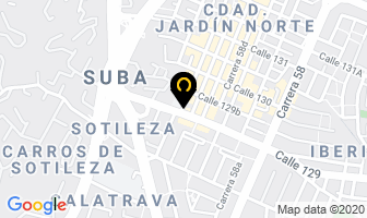 Mapa de Vidrieria Jb en Bogotá D.C