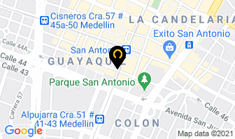 Mapa de Vidrierias Ferrer en Medellín