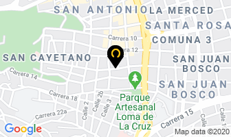 Mapa de Vidrio Aluminio La 13 en Cali