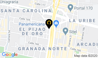 Mapa de Vidrios & Aluminios Castro en Bogotá D.C
