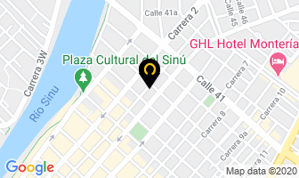 Mapa de Vidrios & Aluminios Del Sur en Montería