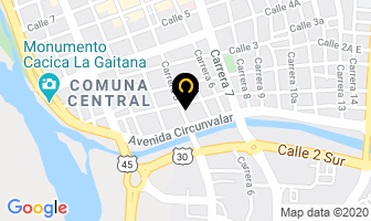 Mapa de Vidrios Autos R en Neiva