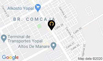Mapa de Vidrios El Paisa en Yopal