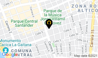 Mapa de Vidrios Franca en Neiva