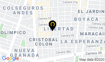 Mapa de Vidrios La 14 en Cali