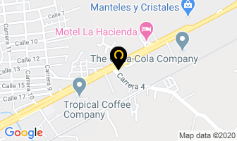Mapa de Vidrios Murillo en Santa Marta