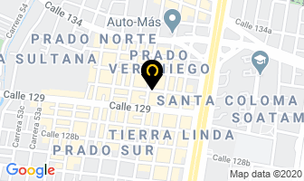 Mapa de Vidrios Parabrisas en Bogotá D.C