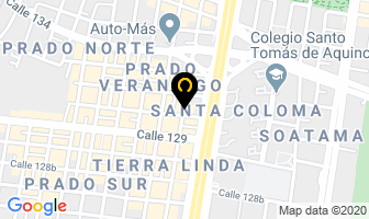 Mapa de Vidrios Planos en Bogotá D.C