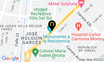 Mapa de Vidrios San Marcos en Cali