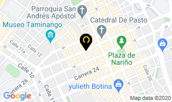 Mapa de Vidrios Universal en Pasto