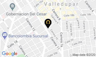 Mapa de Vidrios Y Aluminios Imperial en Valledupar