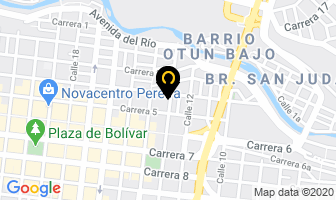 Mapa de Vidrios Y Aluminios La 4A. en Pereira