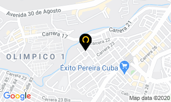 Mapa de Vidrios Y Aluminios Oscar en Pereira