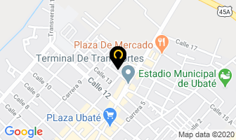 Mapa de Vidrios Y Aluminios San Jorge en Ubaté