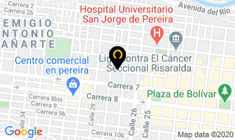 Mapa de Vidrios Y Marquetería Bilbao en Pereira