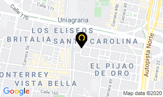 Mapa de Vidrios Y Vidrios en Bogotá D.C