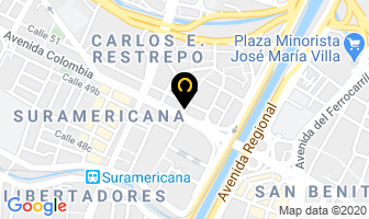 Mapa de Vihero en Medellín