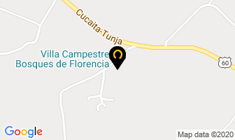 Mapa de Villa Campestre Bosques De Florencia en Tunja